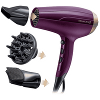 ASCIUGACAPELLI REMINGTON D5219, Potenza 2300 W, Livelli di temperatura 3, Tecnologia a ioni, Attacco diffusore