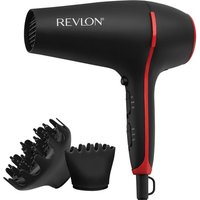 Revlon RVDR5317E asciuga capelli 2000 W Nero, Rosso