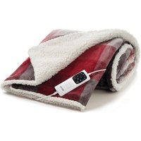Imetec 16715D CaldoPlaid Adapto Velvet Tartan Plaid Riscaldabile 150W 6 Temperature 160x120 cm Lavabile colore Multicolore