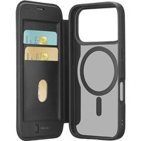 Cellularline Custodia a libro iPhone 17 Pro Daily Magsafe Nero