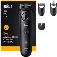Braun BeardTrimmer 5 Regolabarba Series 5, +4 Strumenti Di Styling, 40 Lunghezze, Lama Affilata, BT5520
