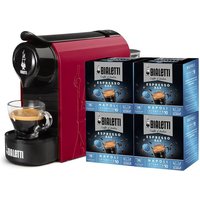 Bialetti Bundle Gioia Rosso + 64 Caps Napoli