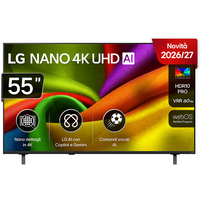 LG NANO 4K UHD AI NU85 55NU850B6LA TV LED, SMART TV, 55 ", Processore A7 Gen9, Classe F